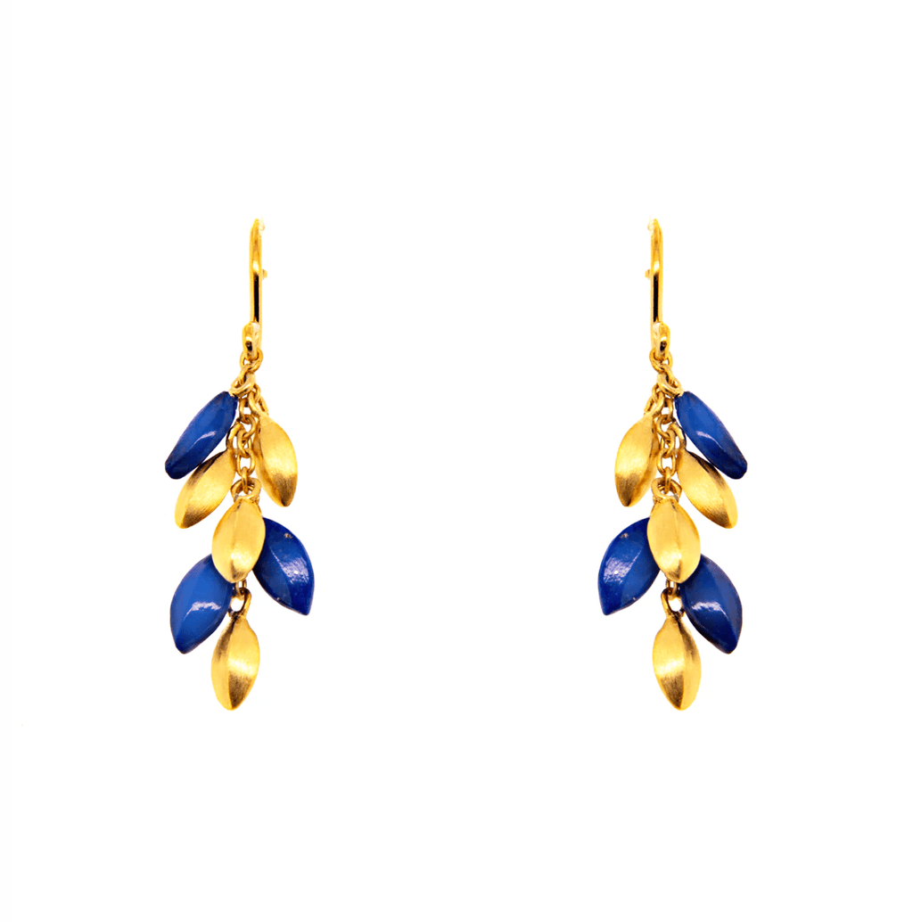 Joyla Earrings Lapis 24K Vermeil Bliss Earrings