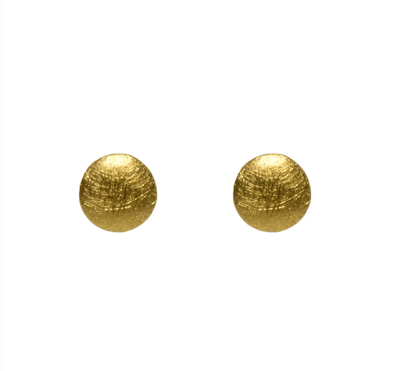 Joyla Earrings Moon Earrings 24K Vermeil