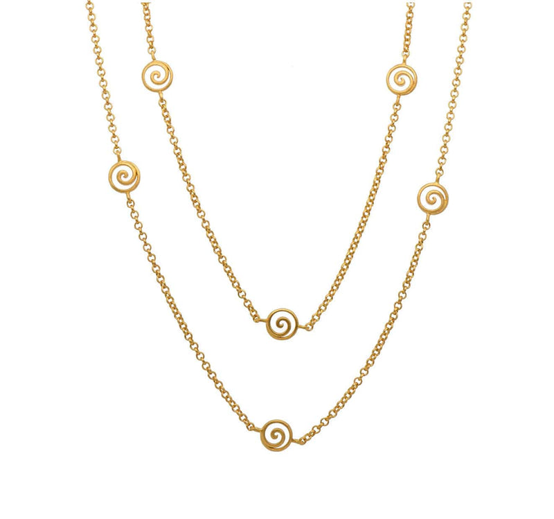 Joyla Necklaces 24k Vermeil  36" Nk