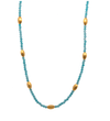 Joyla Necklaces Amazonite 24k Vermeil  Nk