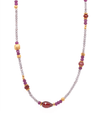 Joyla Necklaces Garnet Ruby Tourmaline Necklace