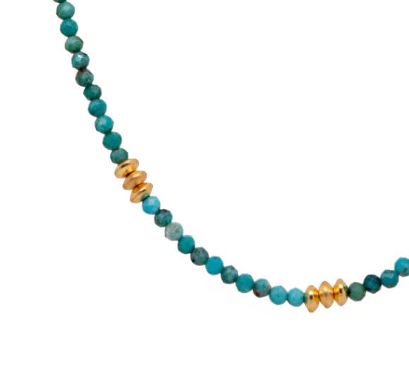 Joyla Necklaces Turquoise 24k Vermeil  Nk