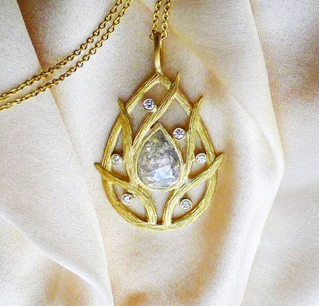 Laurie Kaiser Necklaces Lemongrass Pendant Necklace