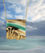 Laurie Kaiser Necklaces Seagrass Pendant Necklace