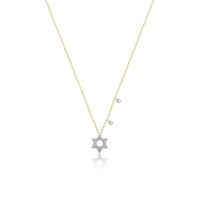 Meira T Necklaces .08 tcw Diamond Star 14k Necklace