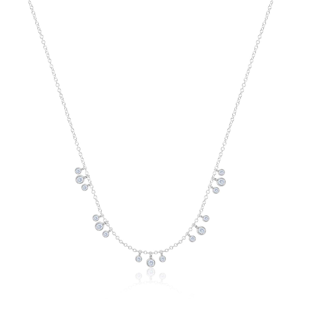 Meira T Necklaces .18ct Diamond & 14k White Gold Necklace