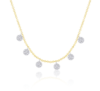 Meira T Necklaces .18tcw Diamond 14k Yellow Gold Necklace
