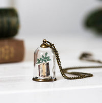 My Papercut Forest Gifts Handmade Miniature Book Pendant