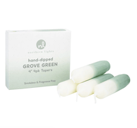 Northern Lights Candles/Fragrances Grove Green Short Tapers