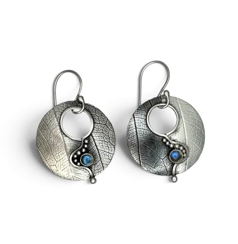 Phineas Rose Earrings Yin & Yang Labradorite Earrings