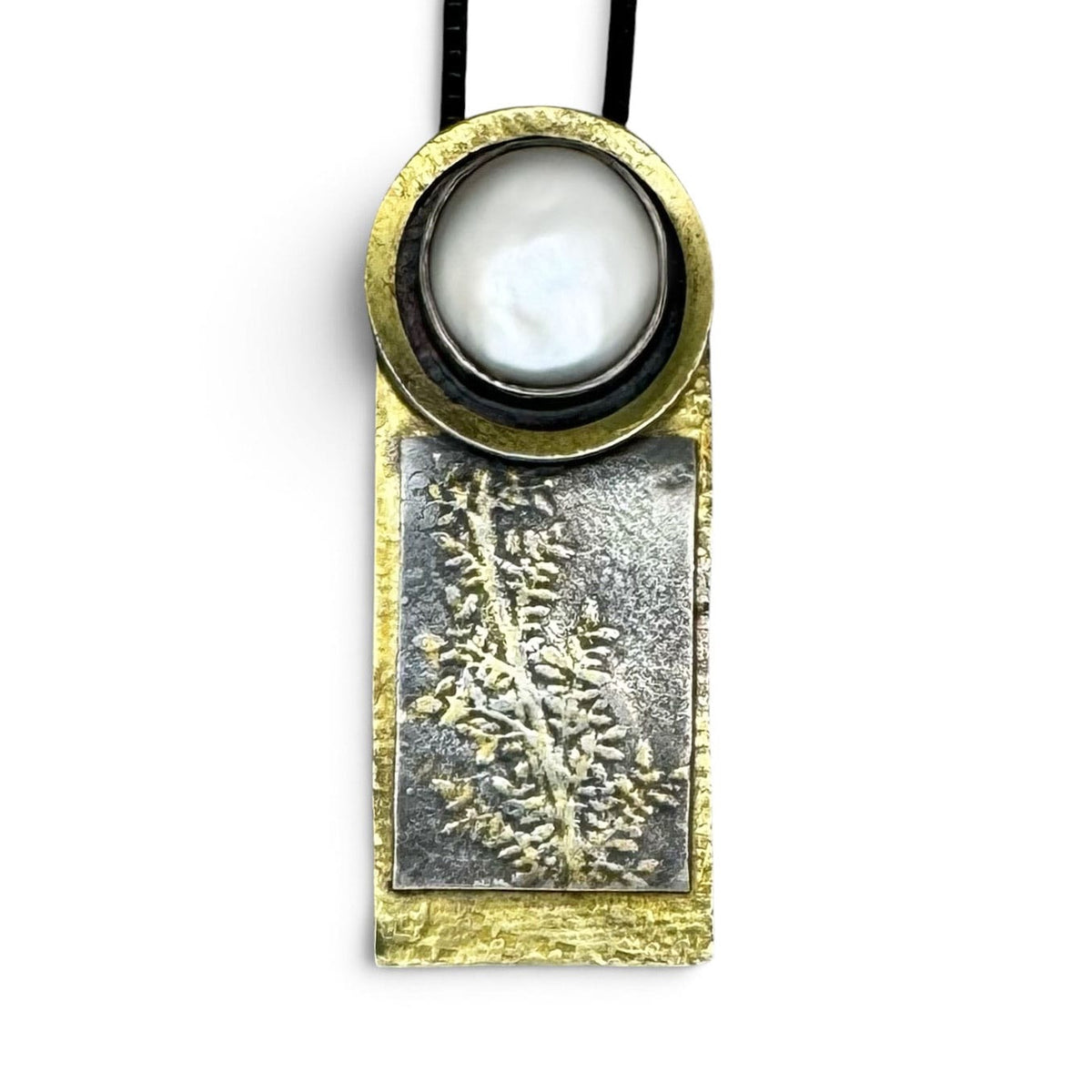 Phineas Rose Pendants Pearl Pendant in Sterling & Gold