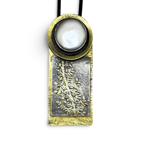 Phineas Rose Pendants Pearl Pendant in Sterling & Gold