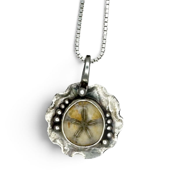 Phineas Rose Pendants Sand Dollar Pendant in Sterling