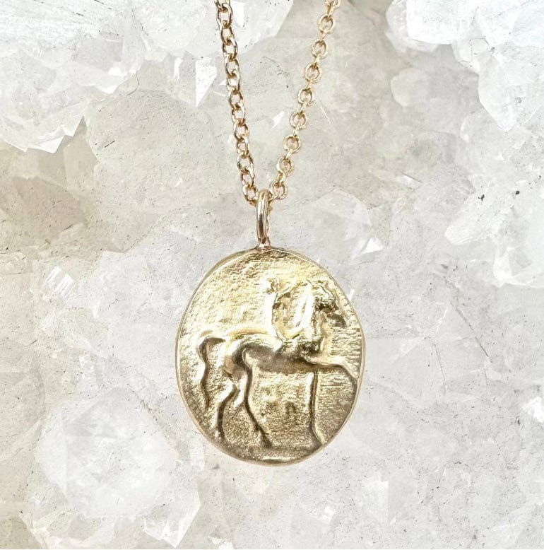Robin Haley Necklaces "Beautiful Bond" 14K & Diamond Pendant