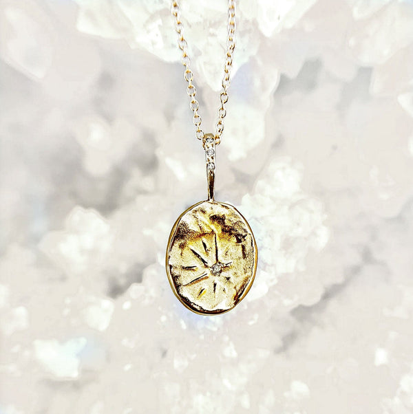 Robin Haley Necklaces "Beautiful Eyes" 14K & Diamond Pendant