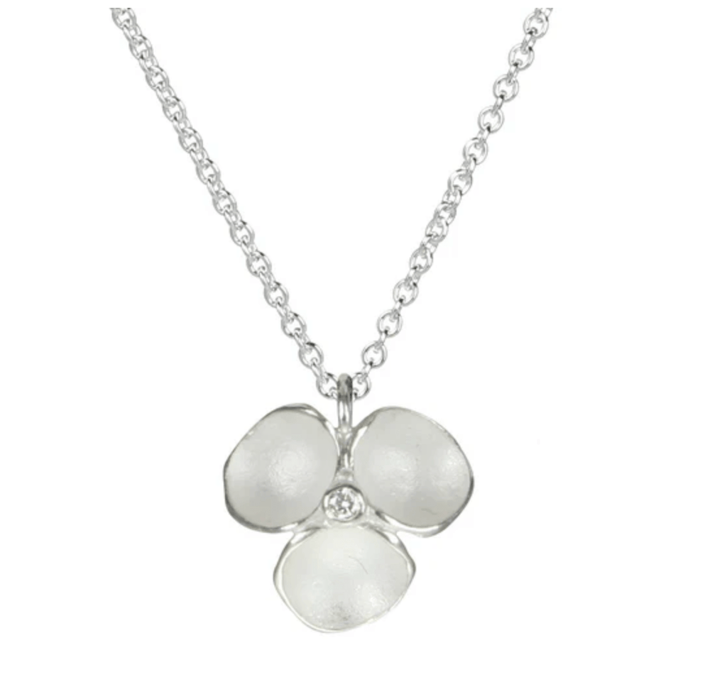 Robin Haley Necklaces Med Diamond Petal Necklace