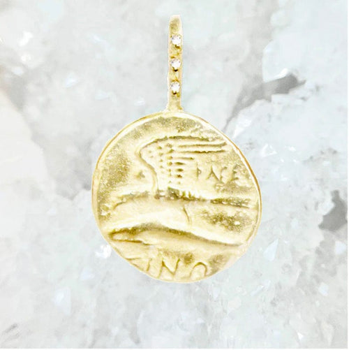 Robin Haley Necklaces "Partnership" 14K & Diamond Pendant Nk