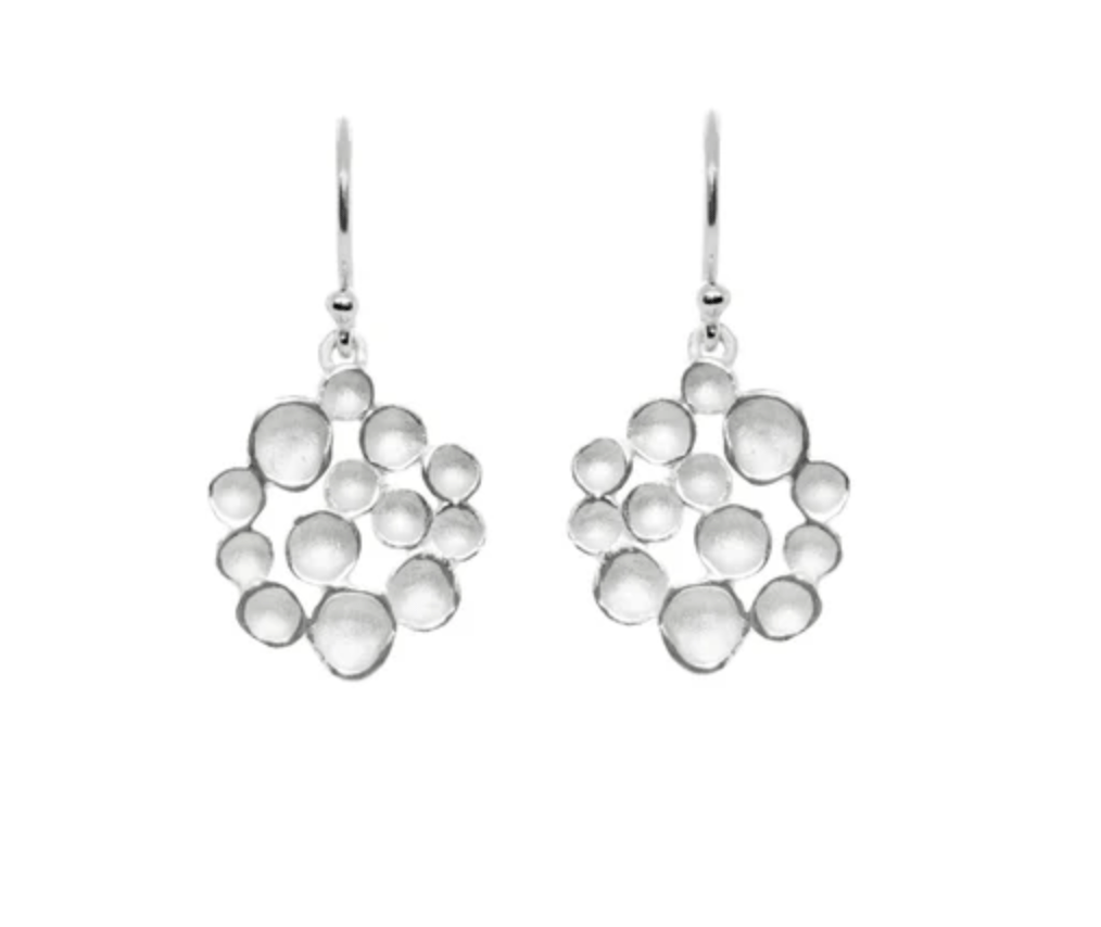 Sarah Richardson Earrings Sm. Sterling Champagne Hook Earrings