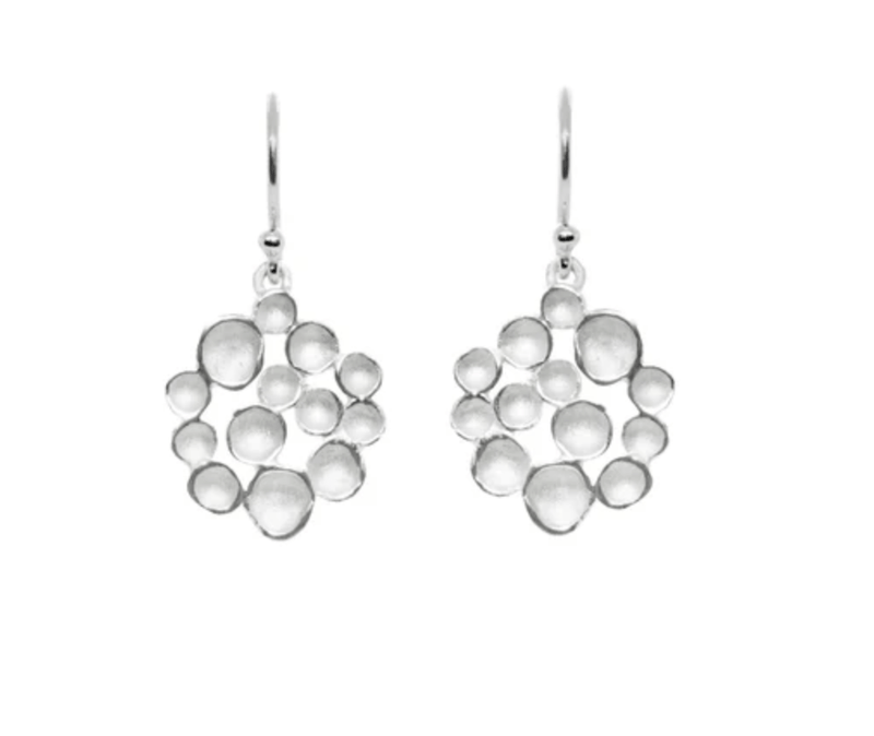 Sarah Richardson Earrings Sm. Sterling Champagne Hook Earrings