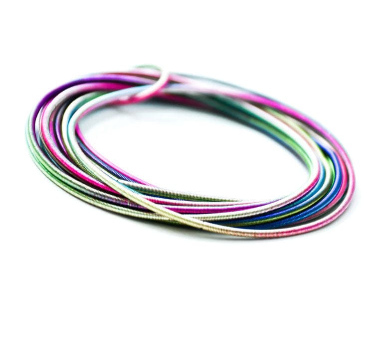 Sea Lily Bracelets Rainbow Piano Wire Bracelet