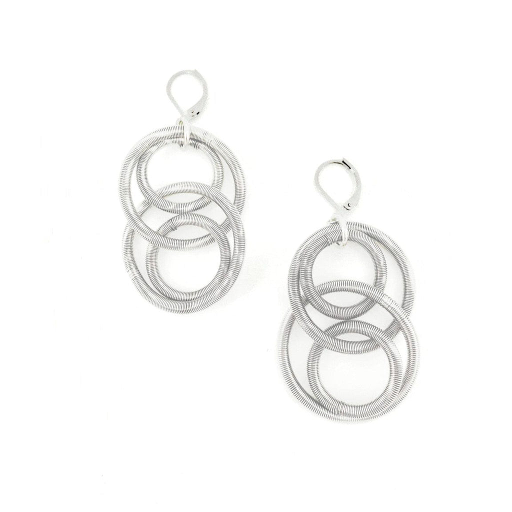 Sea Lily Earrings Piano Wire Lg Earring