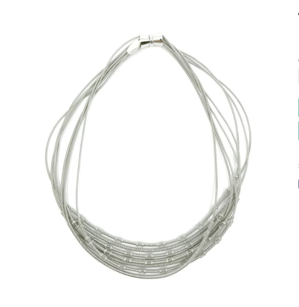 Sea Lily Necklaces Short Sliding Sleeves Piano Wire Necklace