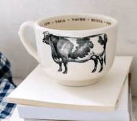Sir/Madam Cow Grand Latte Cup