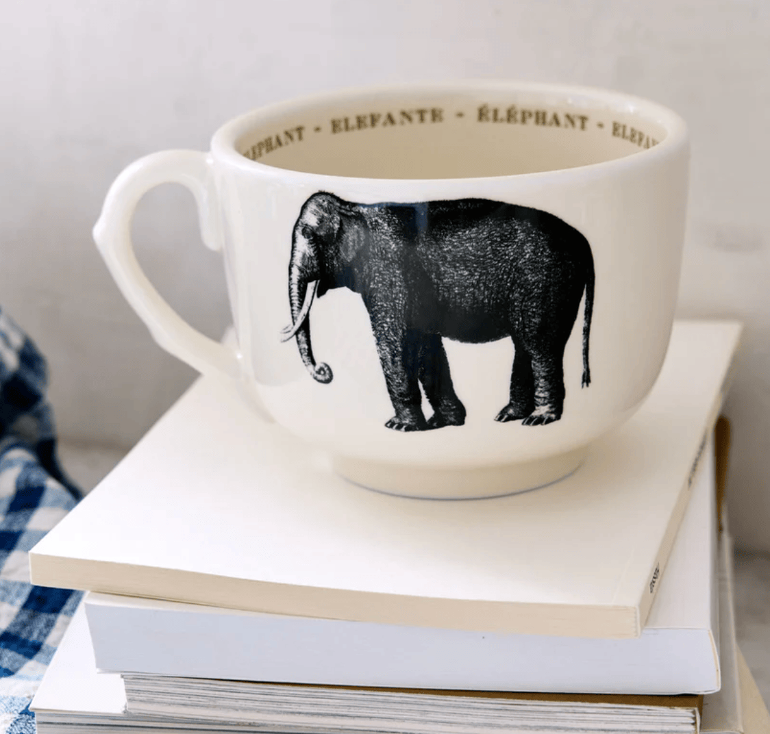 Sir/Madam Elephant Grand Latte Cup