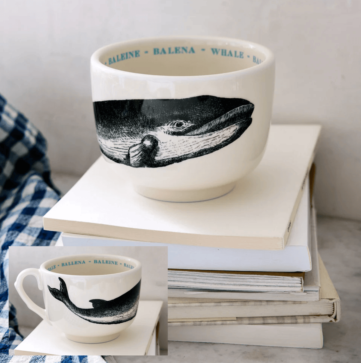 Sir/Madam Whale Grand Latte Cup