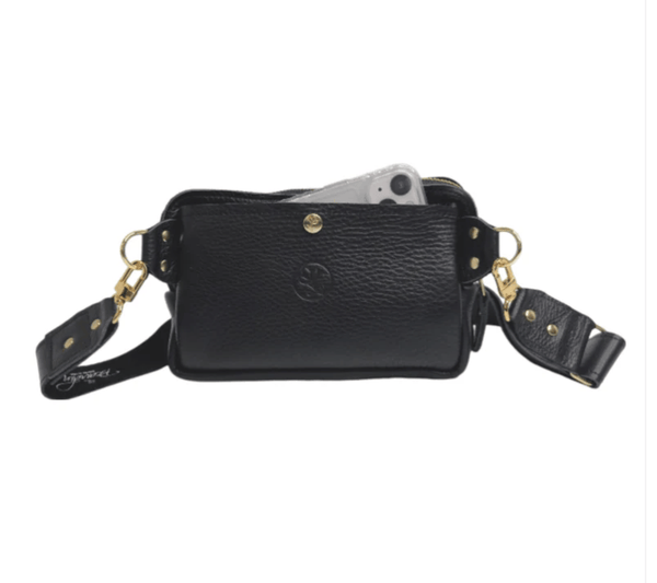 Upcycle LV Purses LV Bella Belt Black