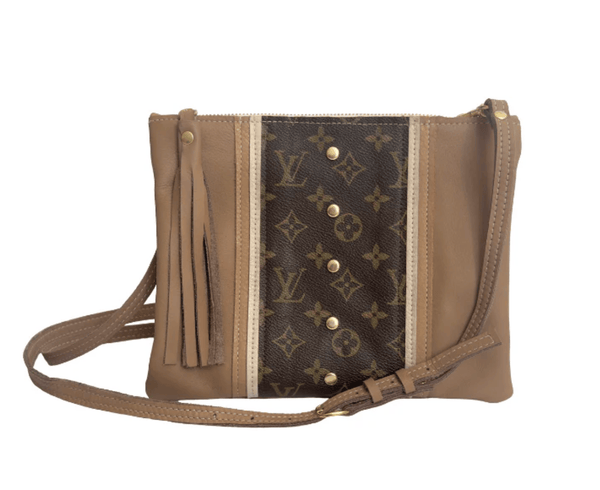 Upcycle LV Purses LV Caroline Crossbody Mocha Mousse