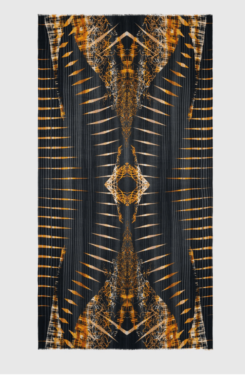 Yen Ting Cho Wraps & Scarves Eiffel Flame Wool Wrap