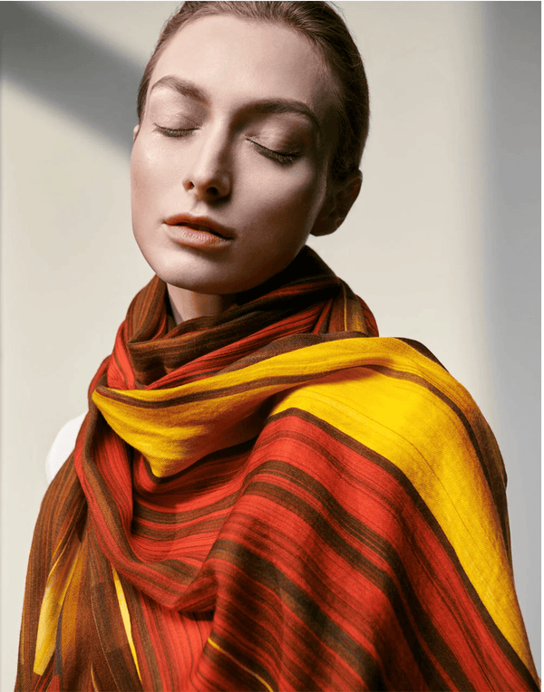 Yen Ting Cho Wraps & Scarves Gatsby Scarf