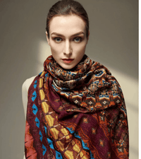 Yen Ting Cho Wraps & Scarves Icon Jazz Wool Scarf