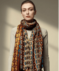 Yen Ting Cho Wraps & Scarves Icon Jazz Wool Scarf