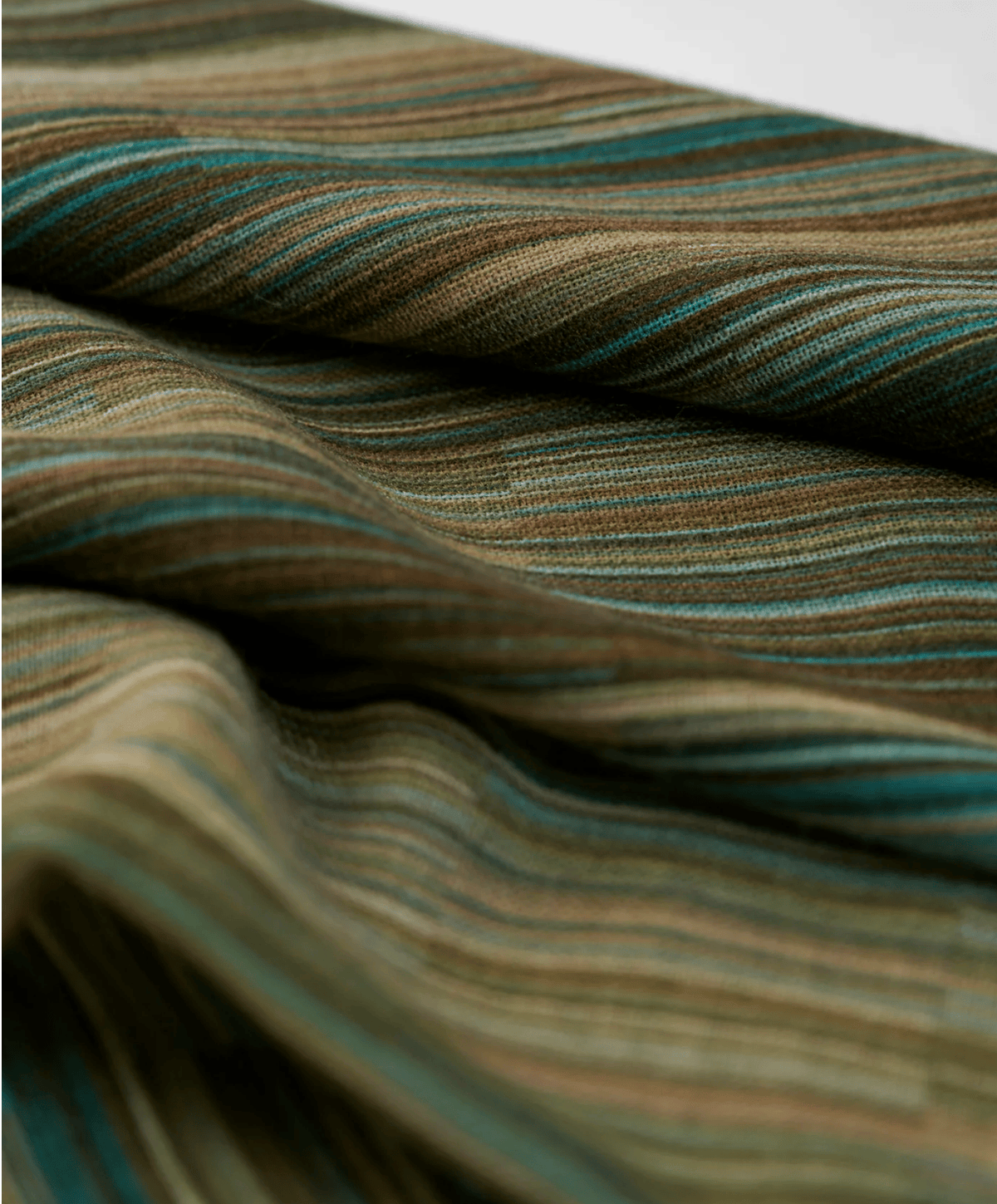 Yen Ting Cho Wraps & Scarves Mint Oasis Wool Scarf