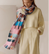 Yen Ting Cho Wraps & Scarves Rainbow Cube Wrap/Scarf