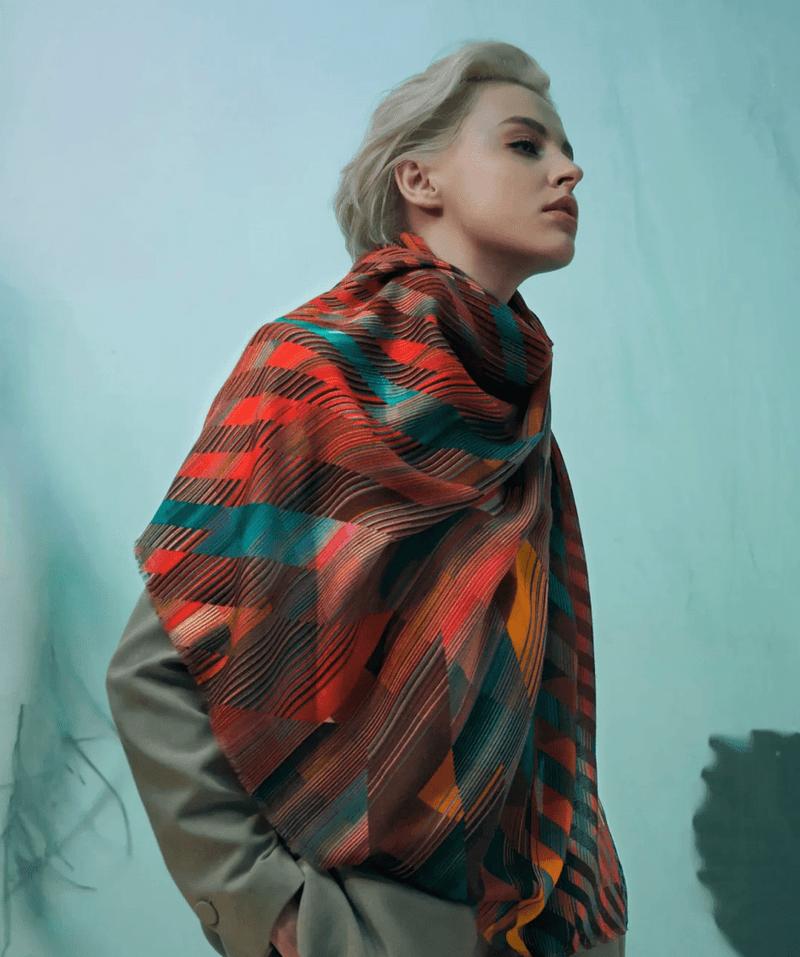 Yen Ting Cho Wraps & Scarves Surge Wool Wrap