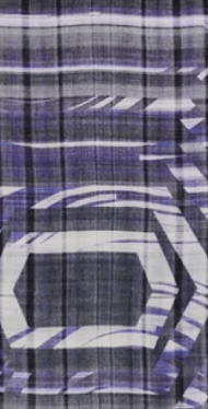 Yen Ting Cho Wraps & Scarves Violet Pulse Scarf