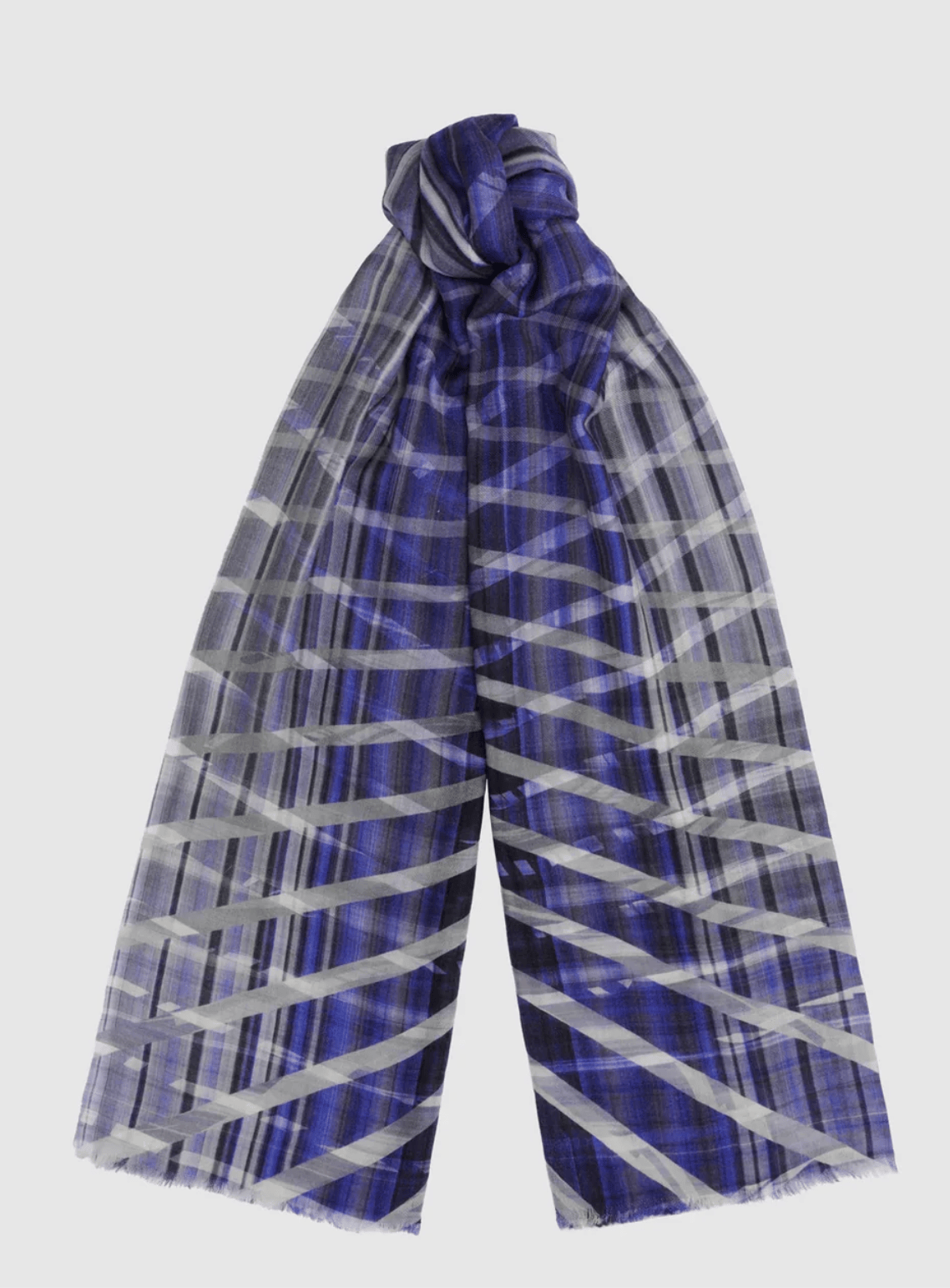 Yen Ting Cho Wraps & Scarves Violet Pulse Scarf
