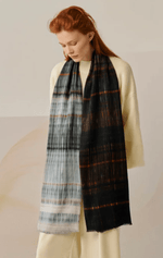 Yen Ting Cho Wraps & Scarves Waterfall Pleat Wool Wrap