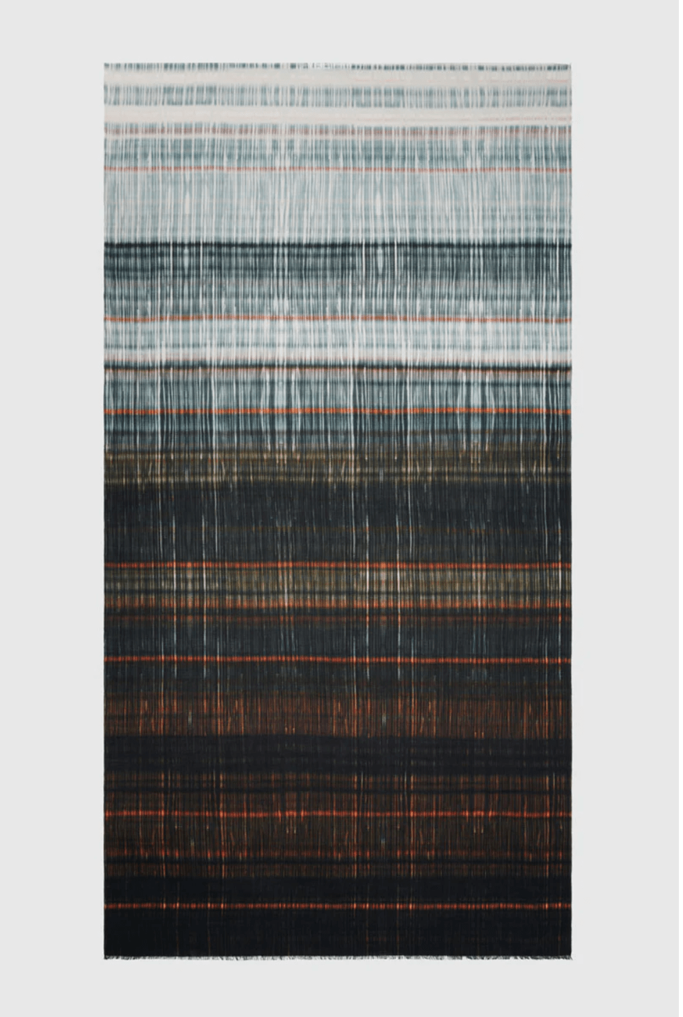 Yen Ting Cho Wraps & Scarves Waterfall Pleat Wool Wrap
