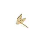Anzie Earrings Diamond Pavé Chevron 14K Stud