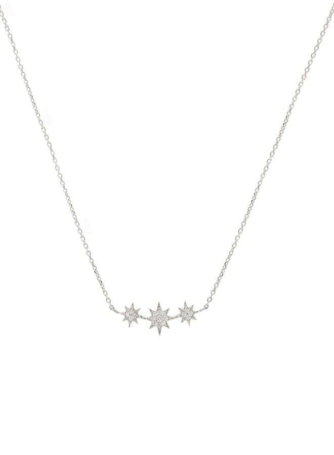 Anzie Necklaces Curved Starburst Necklace