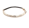 Chikahisa Bracelets Sterling & Black Diamond Bracelet