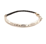 Chikahisa Bracelets Sterling & Black Diamond Bracelet