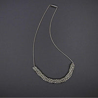 Lynne Goldman Elements Necklace of woven wire beads