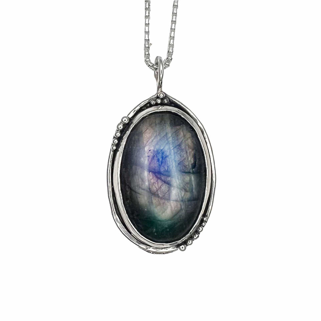 Phineas Rose Necklaces Labradorite Pend Nk
