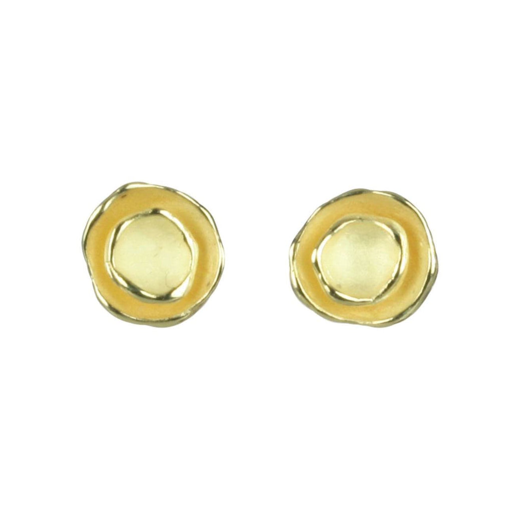 Sarah Richardson Earrings 18K Vermeil Oyster Pod Earrings
