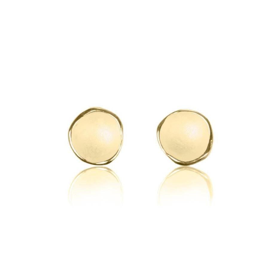 Sarah Richardson Earrings 18k Vermeil Pod Stud Earrings